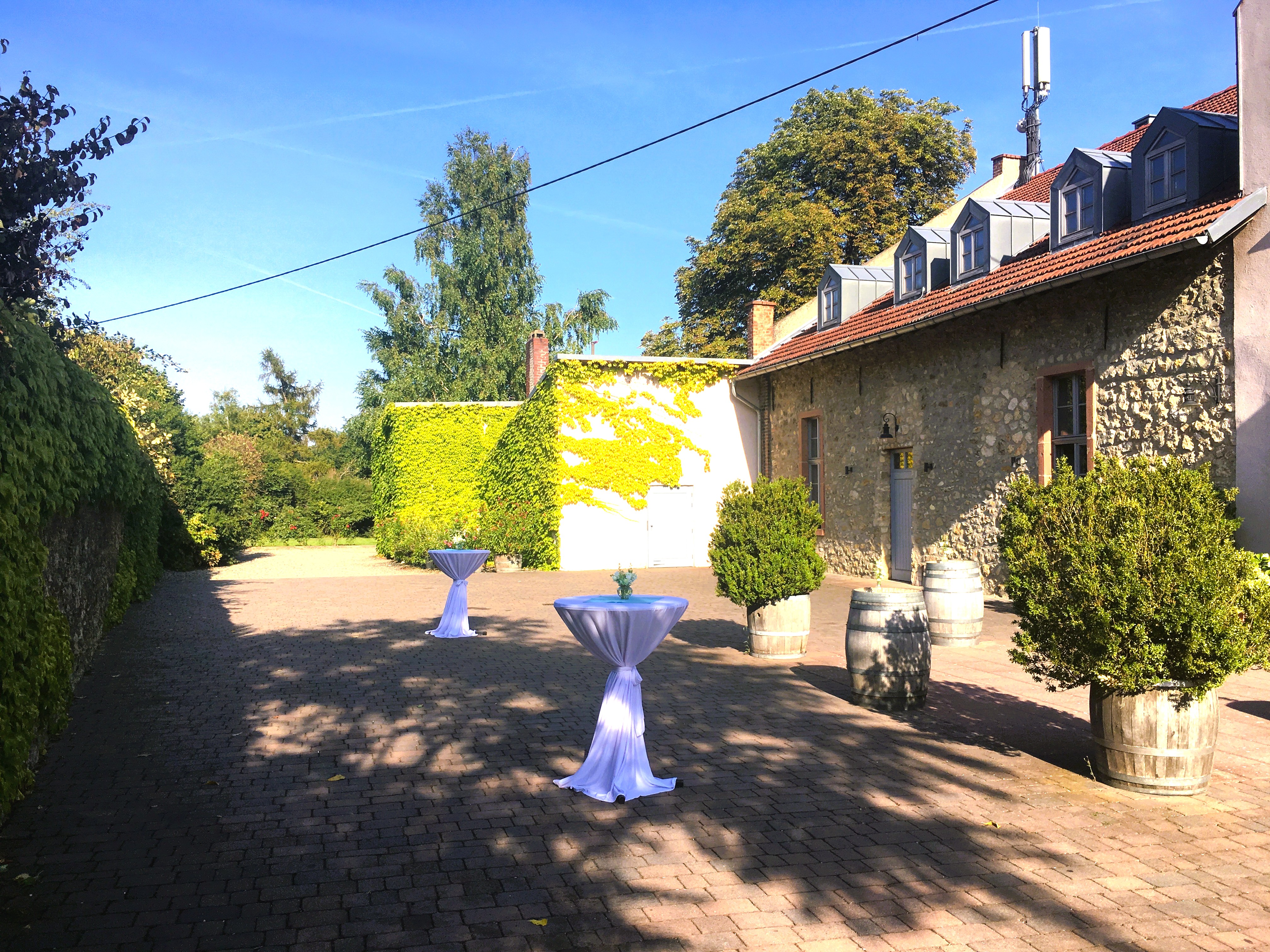 Innenhof Besichtigung