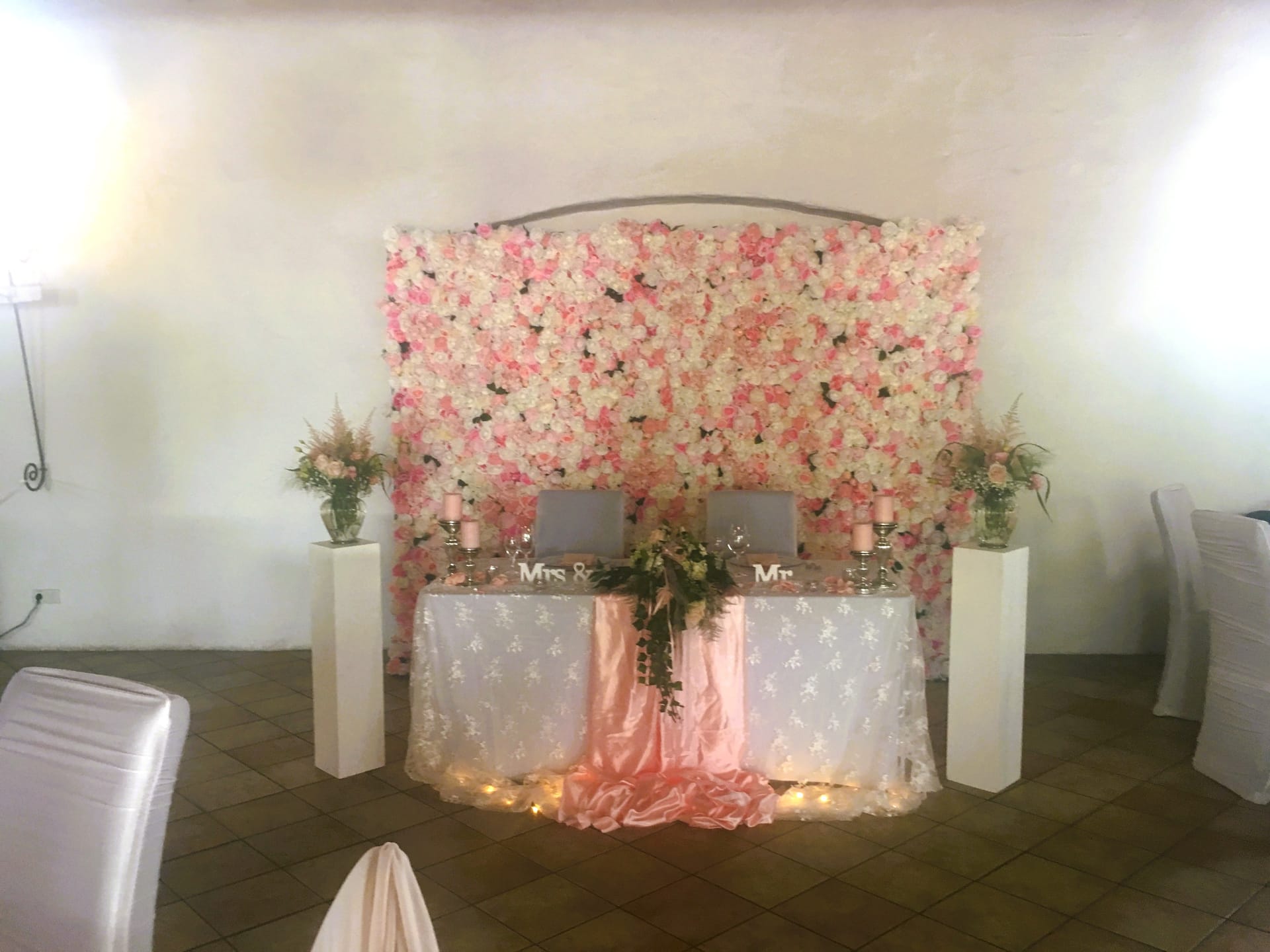 Festliche Blumendekoration